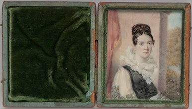 Portrait of a Lady, 1822. Creator: John Robinson.