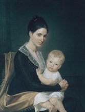 Mrs. Marinus Willett and Her Son Marinus, Jr., ca. 1802. Creator: John Vanderlyn.