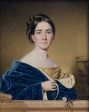Mrs. John Wood Dodge (Mary Louise Dodge), 1836. Creator: John Wood Dodge.