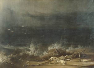 The Deluge towards Its Close, ca. 1813. Creator: Joshua Shaw.