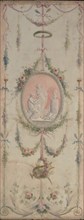 Decorative panel (one of a pair), 18th century. Creator: Manner of Le Riche.