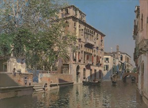 A Canal in Venice, ca. 1875. Creator: Martín Rico y Ortega.