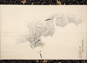 White Herons, 1769. Creator: Maruyama Okyo.