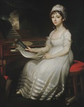 Portrait of a Young Woman, 1801. Creator: Mather Brown.