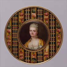 Box with portrait of a woman, ca. 1770-75. Creator: Johann Heinrich Hurter.