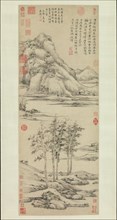 Woods and Valleys of Mount Yu, dated 1372. Creator: Ni Zan.