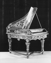 Harpsichord (part of a set), possibly 19th-20th century. Creator: Unknown.