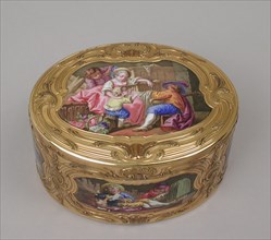 Snuffbox, 1759-60. Creator: Jean-Charles-Simphorien Dubos.