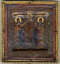 The Christ Child with Saints Boris and Gleb. Creator: Unknown.