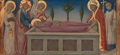 The Burial of Saint Martha, ca. 1460-70. Creator: Sano di Pietro.