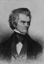 John C. Calhoun, 1846. Creator: Savinien Edme Dubourjal.