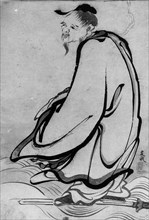 Sage, 18th-19th century. Creator: School of Katsushika Hokusai.