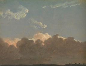 Cloud Study (Distant Storm), ca. 1786-1806. Creator: Simon Alexandre Clement Denis.