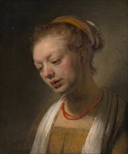 Young Woman with a Red Necklace, ca. 1645. Creator: Unknown.