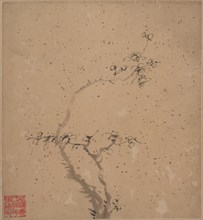 Blossoming Plum, Dated 1840. Creator: Tang Yifen.