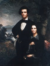 Mr. and Mrs. Daniel T. MacFarlan, 1858. Creator: Theodore E. Pine.