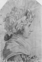 Mrs. George Clinton (Cornelia Tappen), ca. 1797. Creator: Thomas Bluget de Valdenuit.