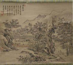 Immortals' Studio by Stream and Bamboo, 18th century or later. Creator: Unknown.