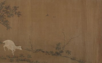 Landscape with goats. Creator: Unknown.
