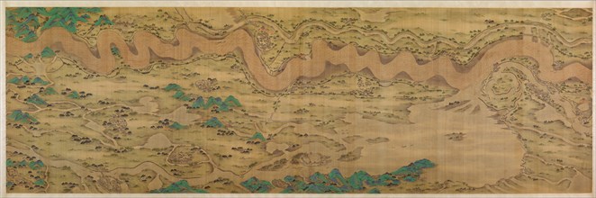 Ten Thousand Miles along the Yellow River, datable to 1690-1722. Creator: Unknown.