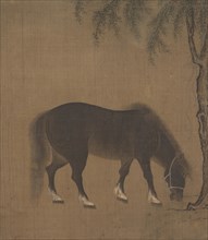 Horse and Willow Tree, early 15th century. Creator: Unknown.