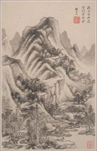 Landscapes in the styles of old masters, dated 1668. Creator: Wang Jian.