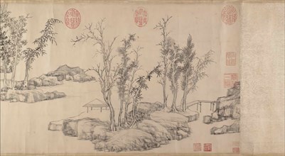 Summer Retreat in the Eastern Grove, datable to before 1515. Creator: Wen Zhengming.