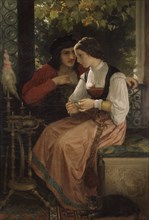 The Proposal, 1872. Creator: William-Adolphe Bouguereau.