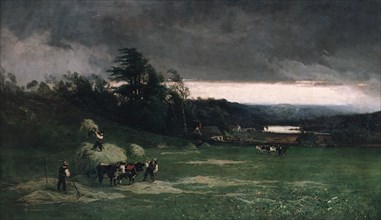 Approaching Storm, 1880. Creator: William Keith.