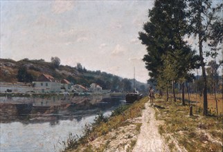 Banks of the Loing, ca. 1894-97. Creator: William Lamb Picknell.
