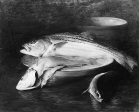 Fish, by 1910. Creator: William Merritt Chase.
