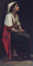 Italian Girl, 1867. Creator: William Morris Hunt.