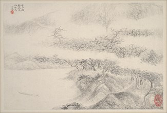 Landscapes, dated 1644. Creator: Zhang Feng.