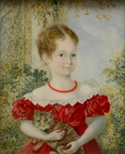 Mrs. Edward Loyd (C. Louisa Foster), ca. 1835. Creator: Mrs Dove.