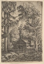 Cabin Among Trees, 1551. Creator: Hans Sebald Lautensack.