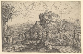 Landscape, 1553. Creator: Hans Sebald Lautensack.