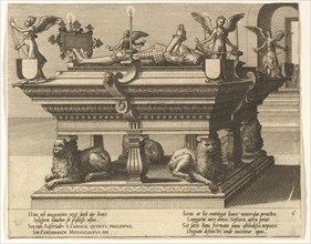 Cœnotaphiorum (6), 1563. Creators: Johannes van Doetecum I, Lucas van Doetecum.