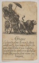Afrique, 1644. Creator: Stefano della Bella.