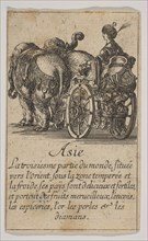 Asie, 1644. Creator: Stefano della Bella.