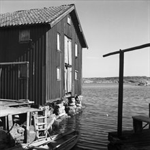 Gullholmen Bohuslan, Sweden, 1958.  Creator: Unknown.