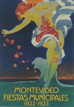 Montevideo Fiestas Municipales , 1922. Creator: Metlicovitz, Leopoldo