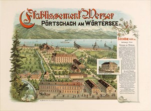 Etablissement Werzer - Pörtschach am Wörthersee, c. 1890. Creator: Anonymous.