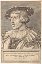 Portrait of Emperor Ferdinand I (1503-1564), 1531. Creator: Beham, Barthel (c. 1502-1540).