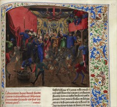 Bal des Ardents, ca 1470-1475. Creator: Anonymous.