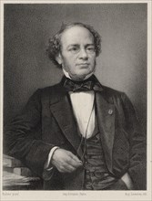 Portrait of the composer Jacques Fromental Halévy (1799-1862). Creator: Lemoine, Auguste (1822-1869).