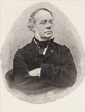 Portrait of the composer Jacques Fromental Halévy (1799-1862). Creator: Fuhr, Charles-Jérémie (1832-?).