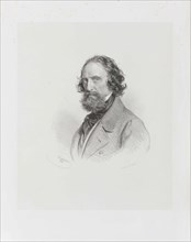 Self-Portrait, 1860. Creator: Kriehuber, Josef (1800-1876).