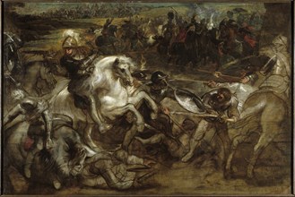Henry IV at the Battle of Ivry, 1628-1630. Creator: Rubens, Pieter Paul (1577-1640).