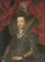 Portrait of Margherita Gonzaga (1591-1632), Duchess of Lorraine, c. 1605. Creator: Pourbus, Frans, the Younger (1569-1622).