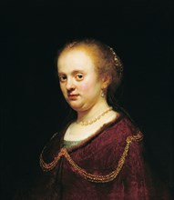 Portrait of a Young Woman , 1634. Creator: Rembrandt van Rhijn (1606-1669).